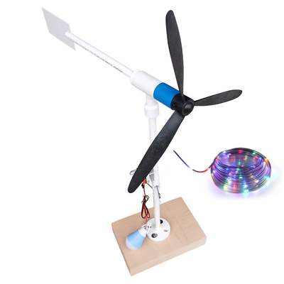 Micro mulini a vento dell'iarda del giardino di Led Night Light del modello del generatore di corrente del filatore del generatore eolico