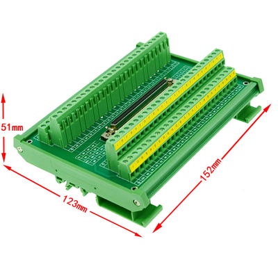 Ferrovia di BACCANO di SCSI 100 Pin Connector che monta tipo modulo dei blocchetti terminali