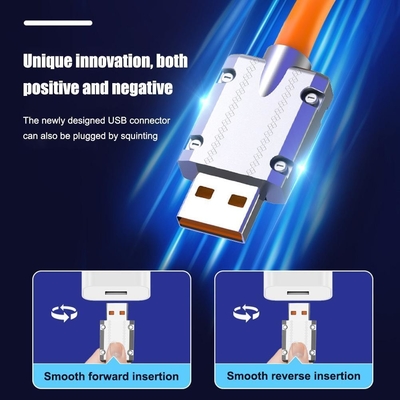 Tipo rotabile cavo rapido QC3.0 di USB del cavo di carico eccellente 180° 120w della tassa di C per i telefoni cellulari