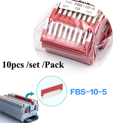 PT 2.5 Din Connettore montato su rotaia Push In Connection Spring Clamp Terminal Blocks Kit