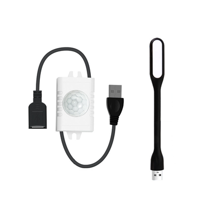 Commutatore della striscia principale erogatore infrarosso dell'acqua potabile degli animali domestici del commutatore del sensore di moto del corpo di USB 5V