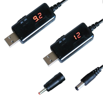 USB al cavo 5V di corrente continua all'adattatore della spina di CC Jack Charging Cable Power Cord di 9V 12V