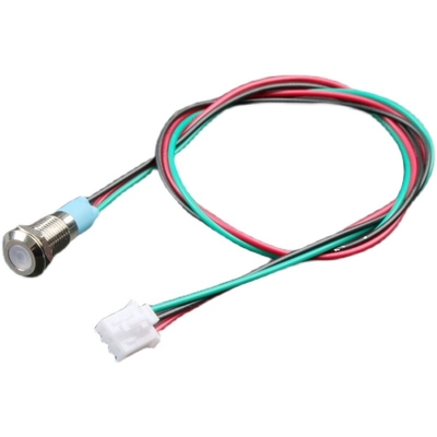Connettori impermeabili principali a tre colori 12-24V di Lamp With Cable del pilota del segnale dell'indicatore luminoso di RGB