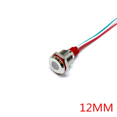 Connettori impermeabili principali a tre colori 12-24V di Lamp With Cable del pilota del segnale dell'indicatore luminoso di RGB