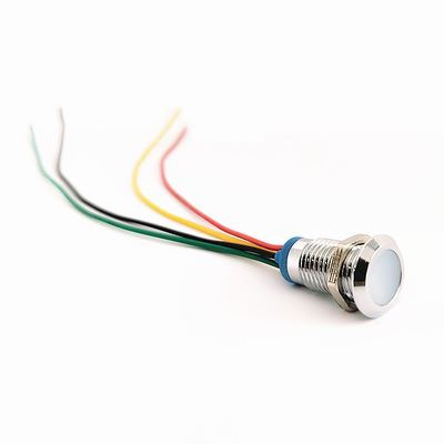Connettori impermeabili principali a tre colori 12-24V di Lamp With Cable del pilota del segnale dell'indicatore luminoso di RGB
