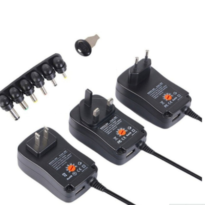 CA regolabile dell'adattatore universale dell'alimentazione elettrica 30W all'adattatore universale del caricatore di CC 3V/4.5V/6V/7.5V/9V/12V 1.5A