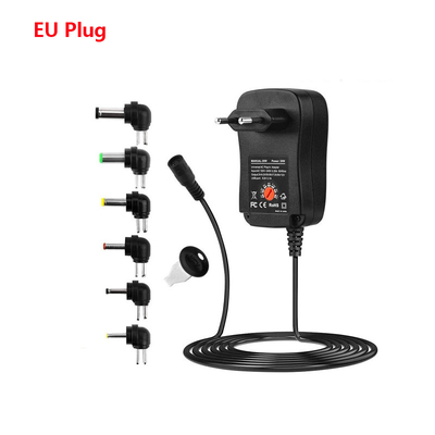 CA regolabile dell'adattatore universale dell'alimentazione elettrica 30W all'adattatore universale del caricatore di CC 3V/4.5V/6V/7.5V/9V/12V 1.5A