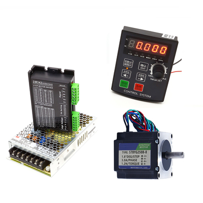 3Amp 1.2Nm singoli motore passo a passo di asse 57 bifasi + insieme di Cotroller di velocità di direzione di TB6600 4A 40V Driver+