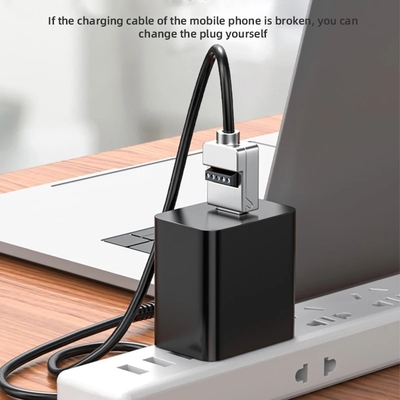 Cassa in metallo USB Jack maschio o femmina a blocchi terminali a vite a 5 pin Adaptatore di connettore