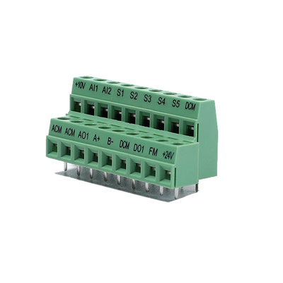 5.08mm / 0.2&quot; Dual Row PCB Mount Screw Terminal Blocks Connector con servizio di marcatore stampato