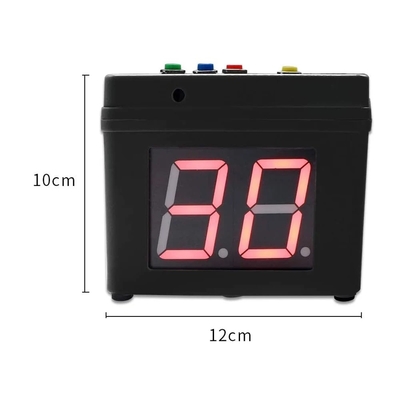 Junction Cube Box Timer 4 lati Digital Countdown Stopwatch Poker Scacchi Casinò Digital Shot Timer