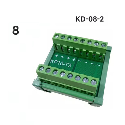 8 12 16 60 Strade Cable Connection Distribution Hub Terminal Blocks Cabling Board Din Rail Mount