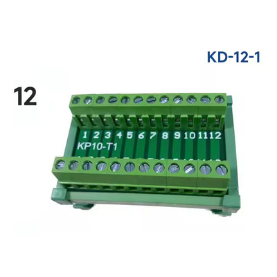 8 12 16 60 Strade Cable Connection Distribution Hub Terminal Blocks Cabling Board Din Rail Mount