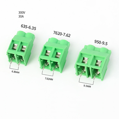 6.35mm/0,25&quot; perno Jointable del pin 3 del connettore 2 del blocchetto terminali della vite del PWB