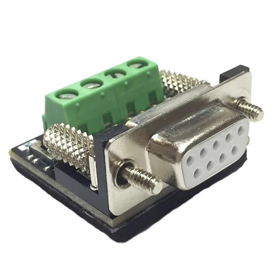 CAN OPEN Bus Interface to 4pin Female DB9 Adapter Board Compatibile con PCAN CIA Standard 120 Ohm incorporato