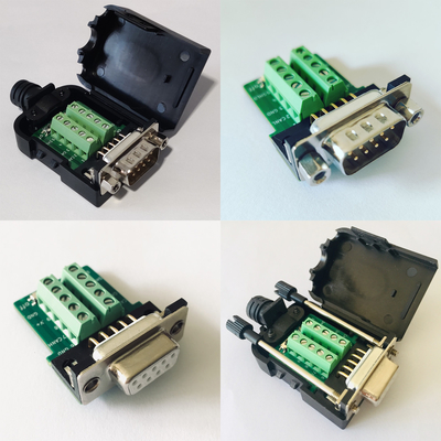 CAN OPEN Bus Interface to DB9 D Sub 9-pin Adapter Compatibile con PCAN CIA Standard 120 Ohm Incorporato