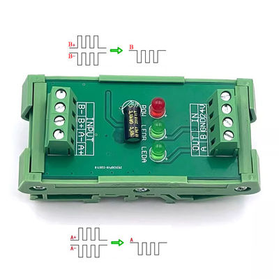 DC24V 2 vie convertitore servo encoder differenziale 5V TTL al collettore segnali HTL 24V