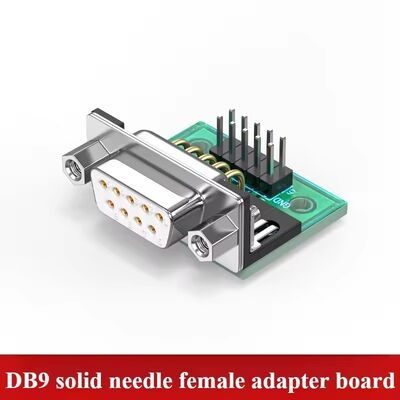 Adattatore da DB9 a connettori maschio da 2,54 mm per schede di circuito RS232