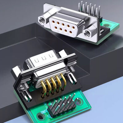 Adattatore da DB9 a connettori maschio da 2,54 mm per schede di circuito RS232