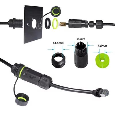 250 mm Starlink Ethernet Adapter Gen 3 Mini, cavo di estensione Starlink all'accoppiatore RJ45