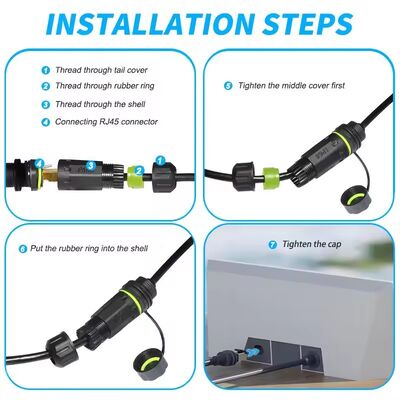 250 mm Starlink Ethernet Adapter Gen 3 Mini, cavo di estensione Starlink all'accoppiatore RJ45