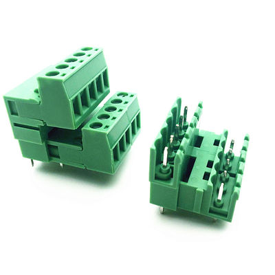 spina Pluggable Pin Header dei blocchetti terminali della vite del PWB di Jointable di fila doppia del passo di 5.08mm