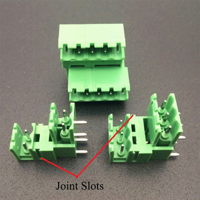 spina Pluggable Pin Header dei blocchetti terminali della vite del PWB di Jointable di fila doppia del passo di 5.08mm