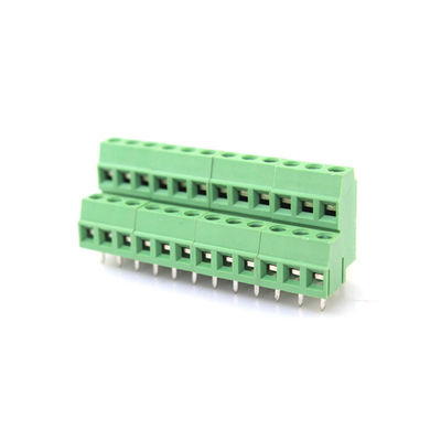 3.81mm/0,15&quot; connettori doppi Jointable del bordo del PWB dei blocchetti terminali della vite di fila