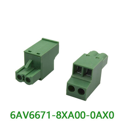 connettore fissante orizzontale Pluggable del PWB dell'entrata dei blocchetti terminali della vite del passo di 5.08mm