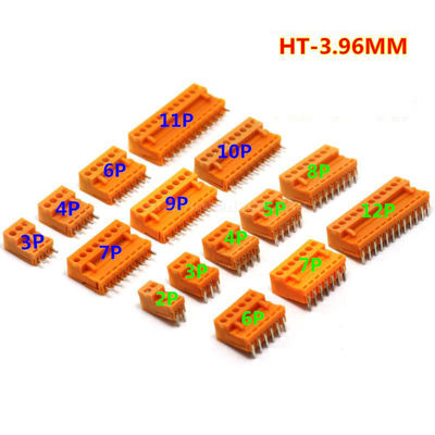 i blocchetti terminali Pluggable della vite del PWB del passo di 3.96mm tappano + Pin Header Socket Green HT3.96