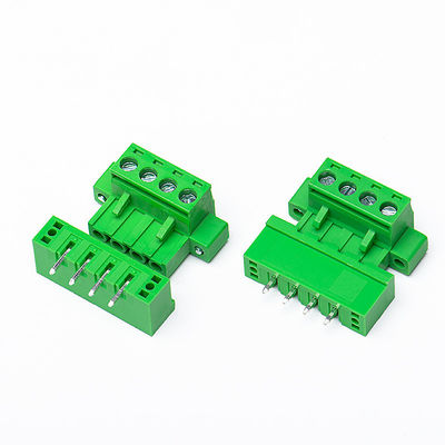 spina alimentabile Pin Header ad angolo retto dei blocchetti terminali della vite del PWB del passo di 5.08mm con la flangia