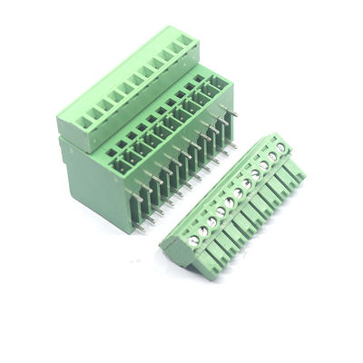 3.81mm Pitch connettori PCB a doppia fila a vite in fiocco in fiocco