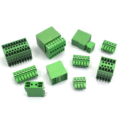 3.81mm Pitch connettori PCB a doppia fila a vite in fiocco in fiocco