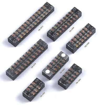 Blocchetti terminali della barriera di TB-1503 TB-1512 15A 600V 3 Pali - 12 Pali