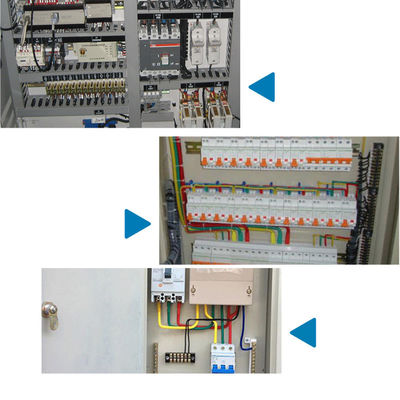 Blocchetti terminali della barriera di TB-1503 TB-1512 15A 600V 3 Pali - 12 Pali