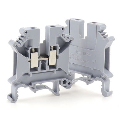 ² 800V 41A dei blocchetti terminali del morsetto della vite della ferrovia di BACCANO di serie di UK5N Regno Unito 0.2-4mm