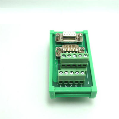 Blocchetto terminali di Pin Male Female Dual Connectors del sottomarino 9 di DB9 D che fissa il bordo di sblocco