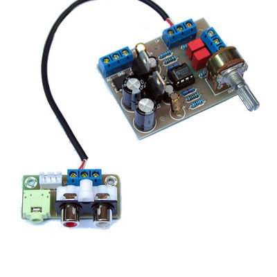 CC terminale del bordo 12-18V di sblocco del corredo 3.5mm RCA dell'amplificatore di Tone Board della preamplificazione NE5532