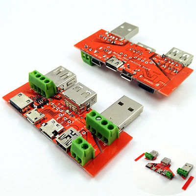 Tipo-c bordo di Mini Micro USB di sblocco del tester della batteria del convertitore dell'adattatore di interfaccia