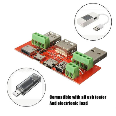 Tipo-c bordo di Mini Micro USB di sblocco del tester della batteria del convertitore dell'adattatore di interfaccia