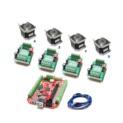 Driver Kit di programma di CNC del motore facente un passo MACH3 USB del regolatore 57mm del router di CNC di TB6560 3A