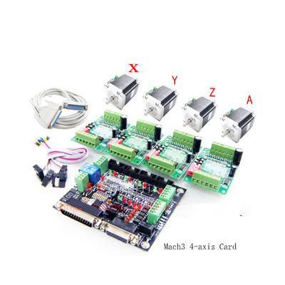Driver Kit di programma di CNC del motore facente un passo MACH3 USB del regolatore 57mm del router di CNC di TB6560 3A