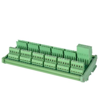 8 12 16 60 Strade Cable Connection Distribution Hub Terminal Blocks Cabling Board Din Rail Mount