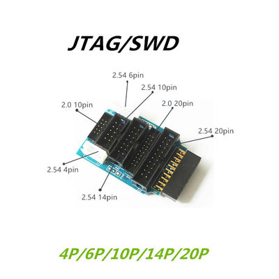 kit di cablaggi del convertitore dell'adattatore del tutto BRACCIO JTAG di V8 V9 dell'emulatore di J-collegamento per 6410 mini 2440