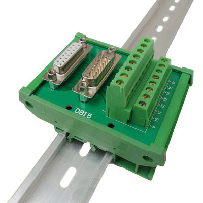 Blocchetto terminali di Pin Male Female Dual Connectors del sottomarino 15 di DB15 D che fissa il bordo di sblocco