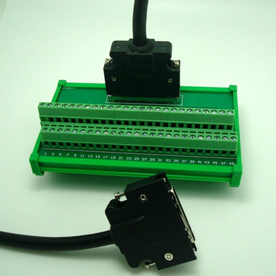 Adattatore dell'acquisizione dei dati 1M Cable del bordo di sblocco della carta dei blocchetti terminali di Pin MR-J3CN1 di SCSI 50