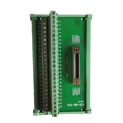 Adattatore dell'acquisizione dei dati 1M Cable del bordo di sblocco della carta dei blocchetti terminali di Pin MR-J3CN1 di SCSI 50