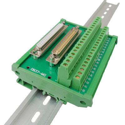 Blocchetto terminali di Pin Male Female Dual Connectors del sottomarino 37 di DB37 D che fissa il bordo di sblocco