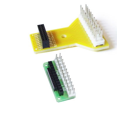 femmina di 1.27mm a 2.00mm corredo del convertitore del bordo del PWB di Pin Headers Adapter del maschio da 2,54 millimetri