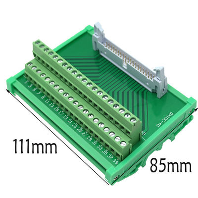 IDC 40P 40 Pin Connectors all'adattatore del bordo di sblocco dei collegamenti del blocchetto terminali della vite